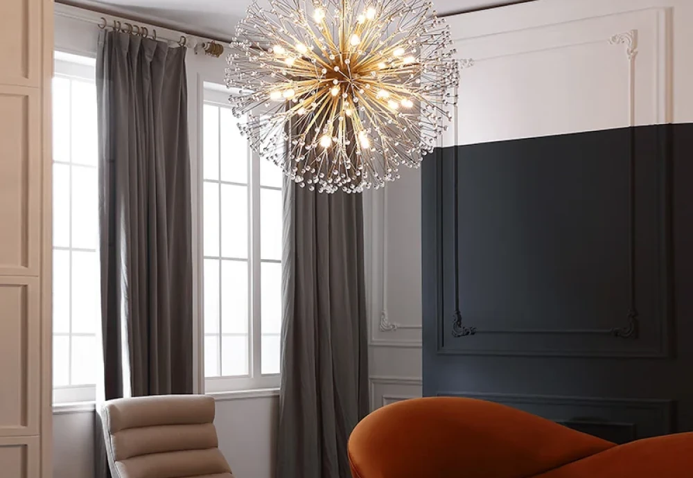 urban globe radial chandelier