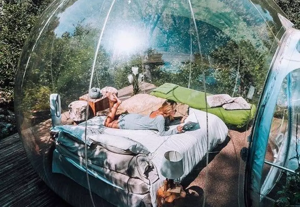 bubble tent ideas